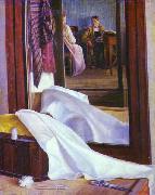 Grigoriy Soroka Reflection in the mirror oil